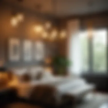 Variety of Chandelier Styles for Bedroom Ambiance Different styles of chandeliers displayed in a room