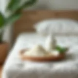 Natural cleaning ingredients for mattresses