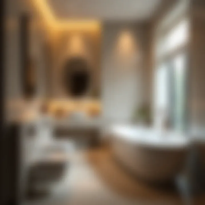 Best practices for installing bathroom lighting fixtures